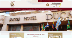 Desktop Screenshot of hotelducal.com.ar